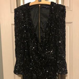 French connection sequin dress